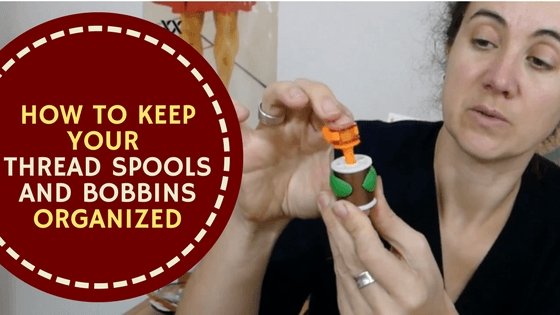 Learn about how to keep your thread spools and bobbins organized ...