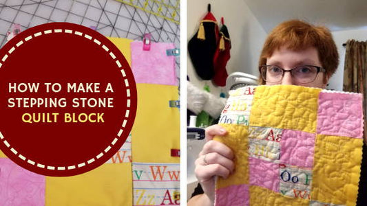 How To Make A Stepping Stone Quilt Block | Madam Sew - MadamSew
