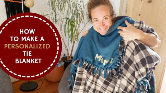 How to Make a Tie Blanket | MadamSew - MadamSew