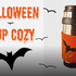 How to make an easy quilted Halloween cup cozy