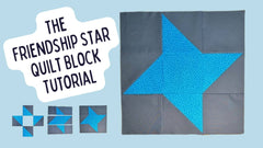 How To Make The Friendship Star Block - MadamSew