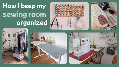 How to Organize Your Sewing Room: The Different Zones - MadamSew