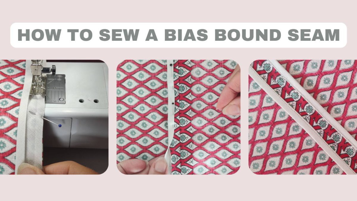 How to Sew a Bias Bound Seam – MadamSew