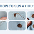 How to Sew a Hole and Repair Tears