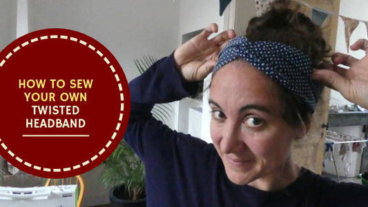 How to Sew a Twisted Head Band | Madam Sew - MadamSew