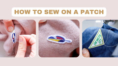 How To Sew On a Patch - MadamSew
