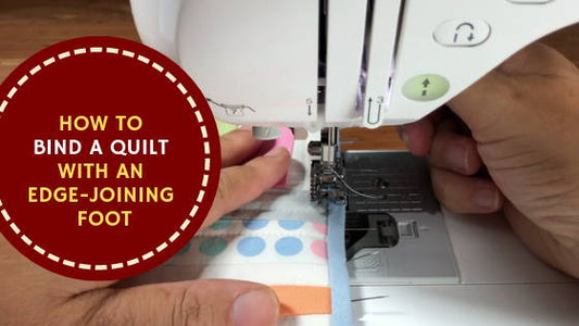 How to Sew On Binding on a Quilt | Madam Sew - MadamSew