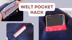 How To Sew Welt Pockets - MadamSew