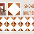 Make a Snowball Quilt Block