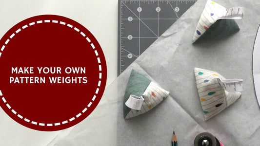 Make Your Own Pattern Weights | MadamSew - MadamSew