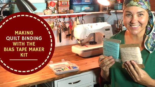 Making Quilt Binding with the Bias Tape Maker Kit | Madam Sew - MadamSew