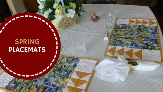 No Waste Flying Geese with Placemat Project | Get Ready For Summer! - MadamSew