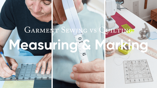 Quilting vs Garment Sewing Measuring Marking Tools - MadamSew