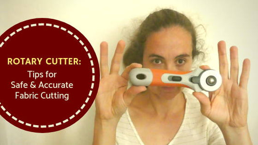 Rotary Cutter: Tips for safe & accurate fabric cutting | Madam Sew - MadamSew