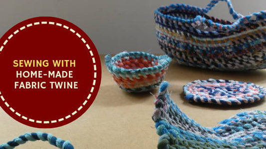 Sewing With Home-Made Fabric Twine | Madam Sew - MadamSew