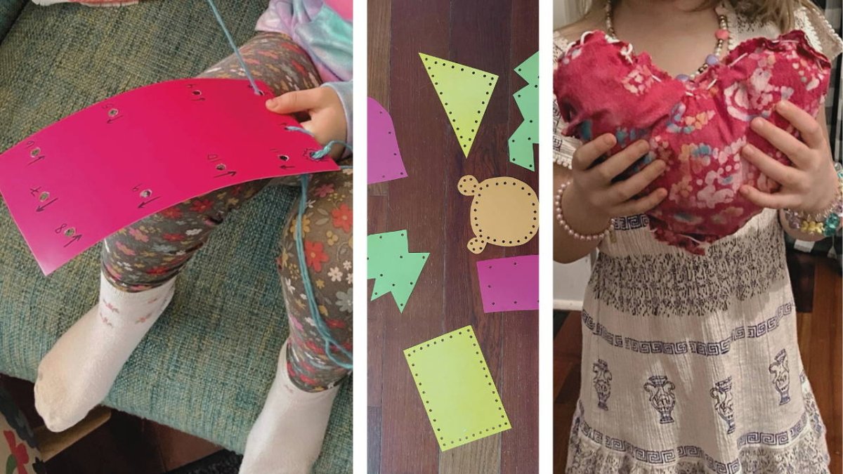 Teaching Kids How to Hand Sew with these Easy Cards – MadamSew
