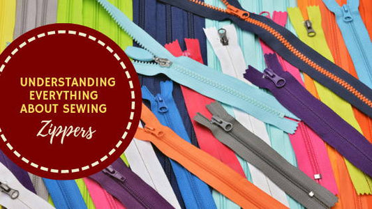 Types of Zippers for Sewing | Madam Sew - MadamSew