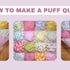 Fast And Easy Scrappy Puff Quilt