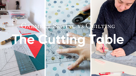 Quilting vs. Garment Sewing What's Actually Different? (And How to Cut Like a Pro)