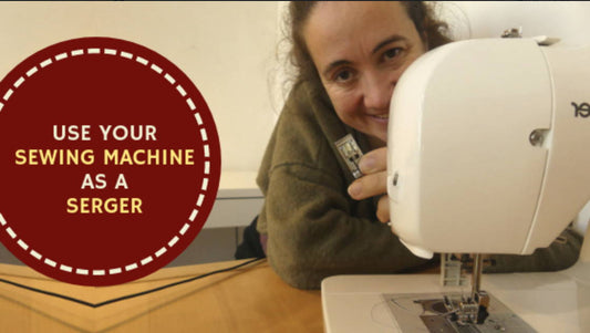 Use Your Home Sewing Machine As A Serger | Madam Sew - MadamSew