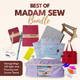 Best of Madam Sew - Favourite Tools with 3 Light Pink Project Bags