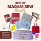 Best of Madam Sew - Favourite Tools with 3 White Project Bags