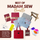 Best of Madam Sew - Small Accessories Bag with 2 Light Pink + 1 White Project Bags