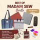 Best of Madam Sew — Cut & Press Edition (Navy Organizer with Black Inpad)