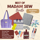 Best of Madam Sew — Cut & Press Edition (Purple Organizer, Zipper Set)