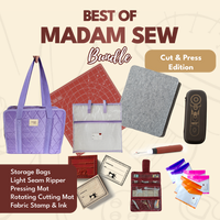 Best of Madam Sew — Cut & Press Edition (Purple Organizer with Black Inpad)
