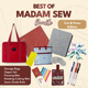 Best of Madam Sew — Cut & Press Edition (Red Organizer, Zipper Set)