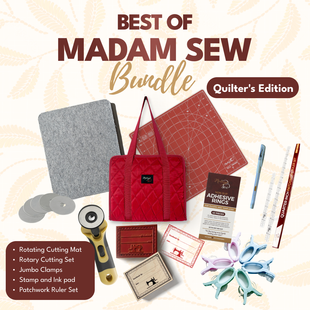 Best of Madam Sew - Quilter's Edition - 10 Tool Bundle
