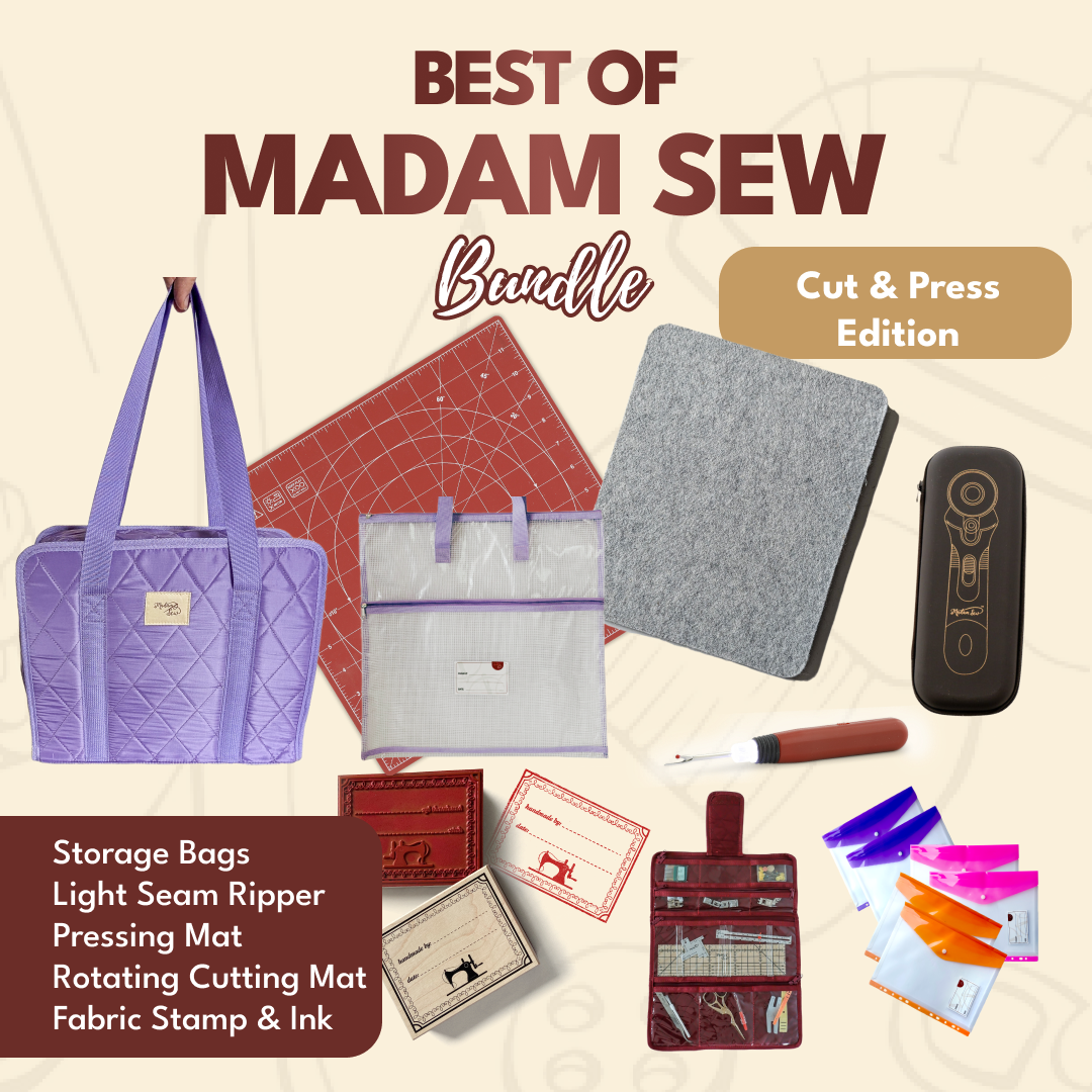 Best of Madam Sew — Cut & Press Edition (Purple Organizer)