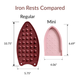 Madam Sew Mini Iron Rest compared to Madam Sew Iron Rest in regular size.
