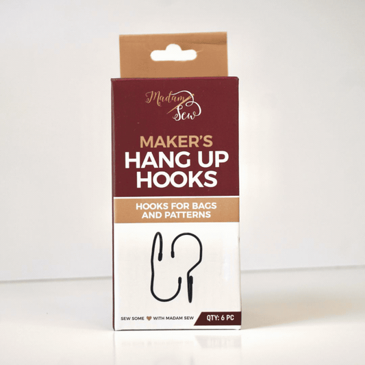 Maker's Hang Up Hooks and what they hold.