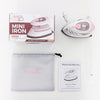 Madam Sew Mini Iron with box, fill cup, travel bag and manual.