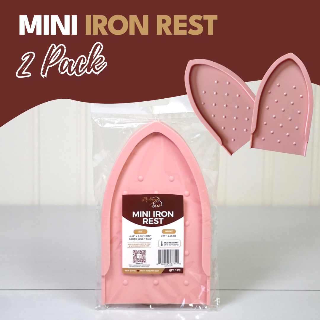 Mini Iron Rest – Silicone Safety Rest for Mini Irons - 2 Pack