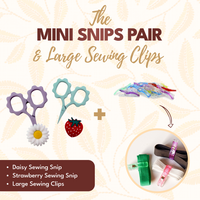 Mini Snips Pair plus XL Clips Set