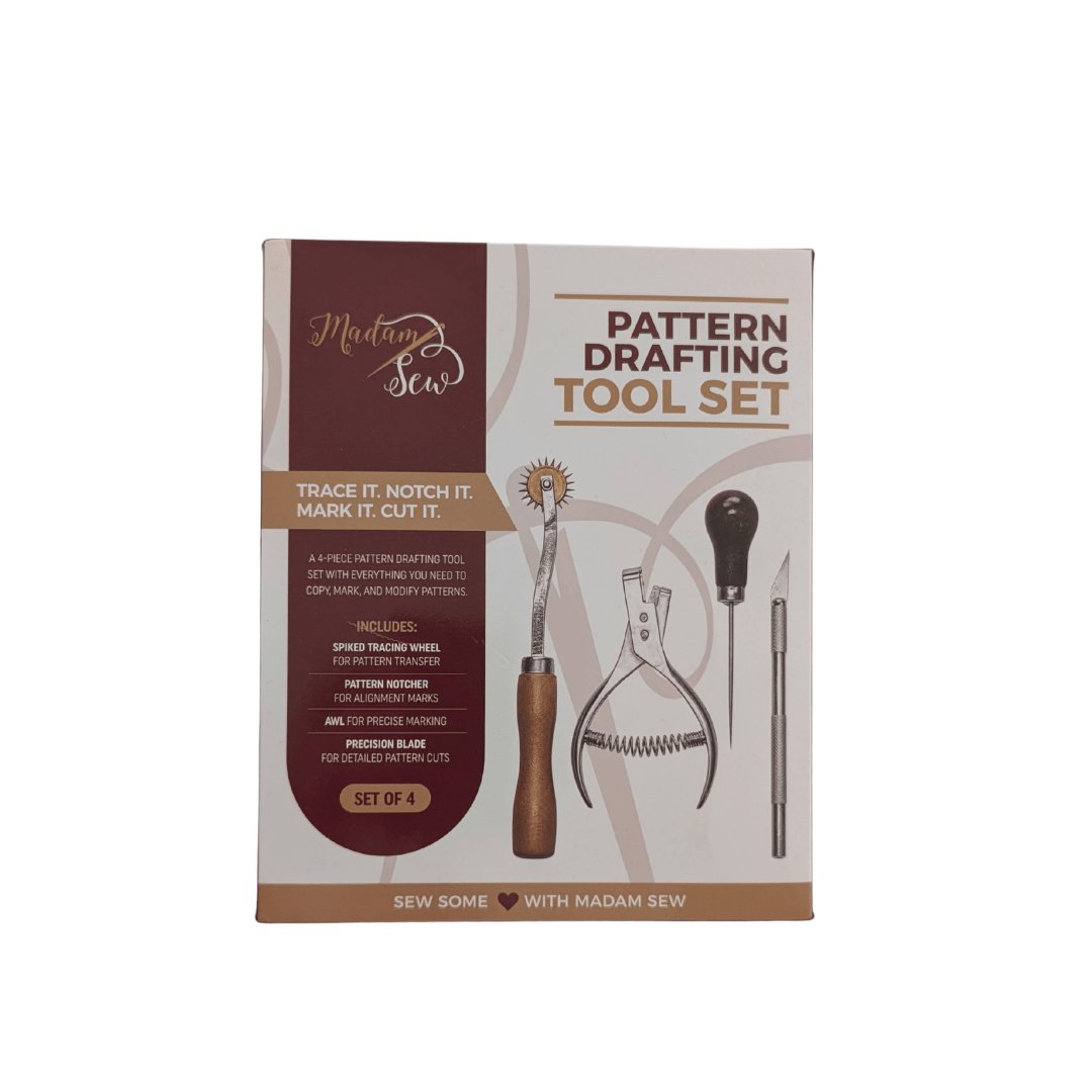 Pattern Drafting Tool Set, 4 pieces