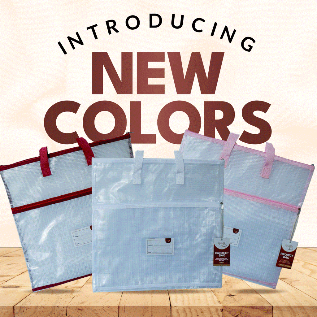 Project Bags - 6 Pack - Four Light Pink