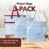 Project Bags - 3 Pack - Two White