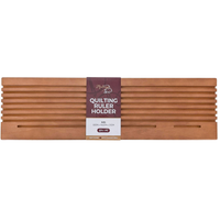 Madam Sew Quilting Ruler Holder, Quilt Ruler Rack, in packaging, on a white background.