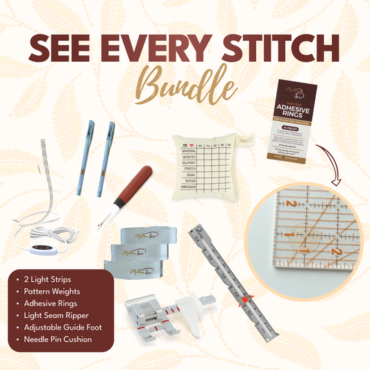See Every Stitch - 10 Piece Low Vision Sewing Tool Set