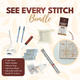See Every Stitch - 10 Piece Low Vision Sewing Tool Set
