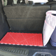 Madam Sew Self Healing Cutting Mat folded and stored in trunk of car for easy transportation