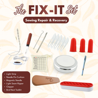 The Fix-It Kit - 10 Piece Sewing Repair & Recovery Set