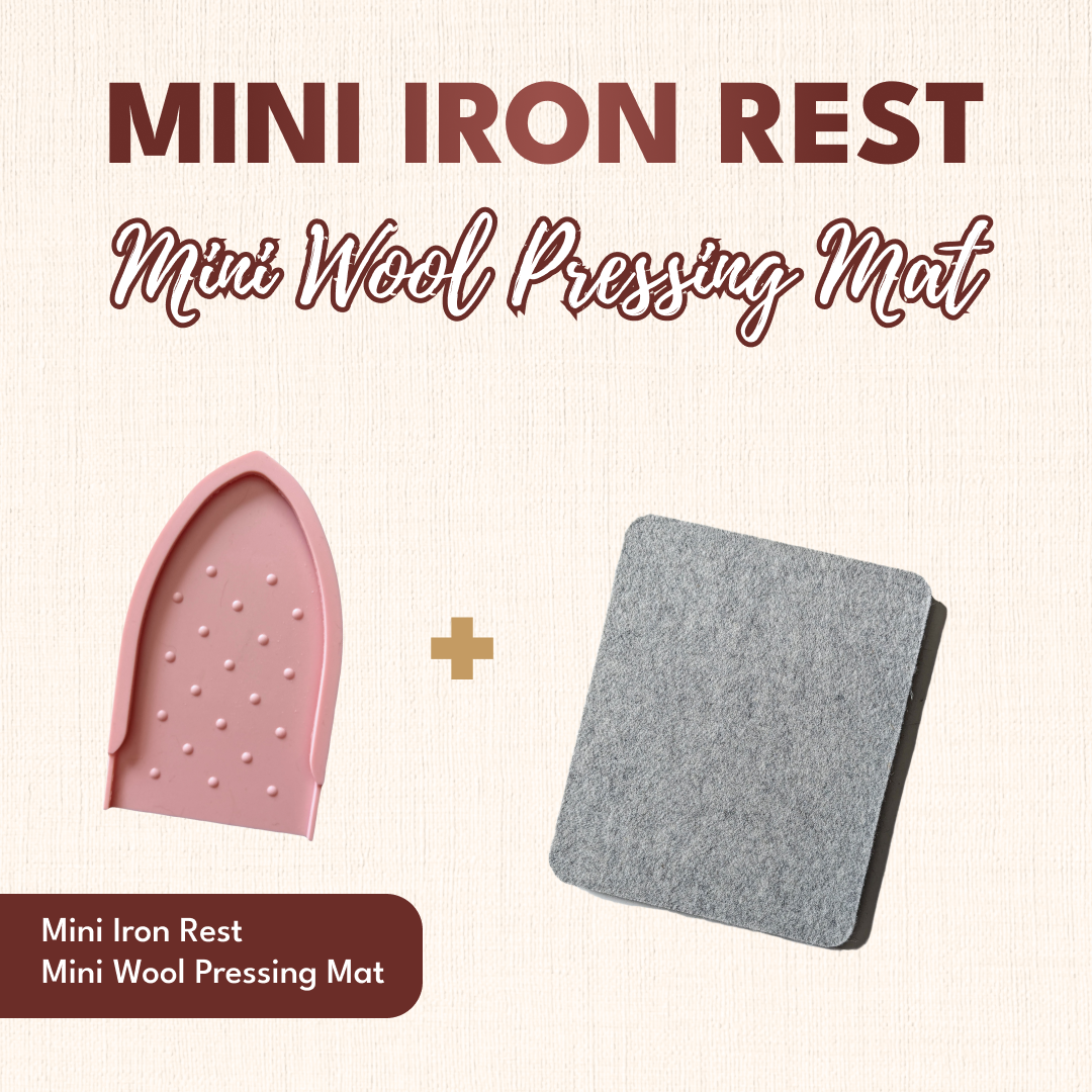 Mini Iron Rest + Mini Wool Mat