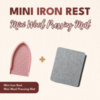 Mini Iron Rest + Mini Wool Mat
