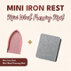 Mini Iron Rest + Mini Wool Mat