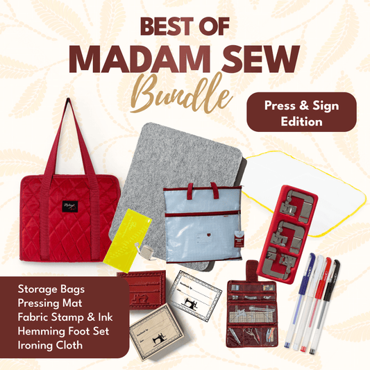 Best of Madam Sew: Press & Sign Edition (Red Organizer) - MadamSew